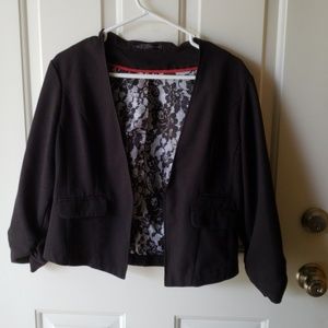 GUC XL Maurices Black Blazer